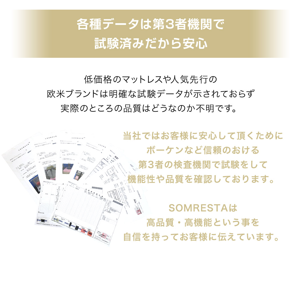 第3者機関で検査済み