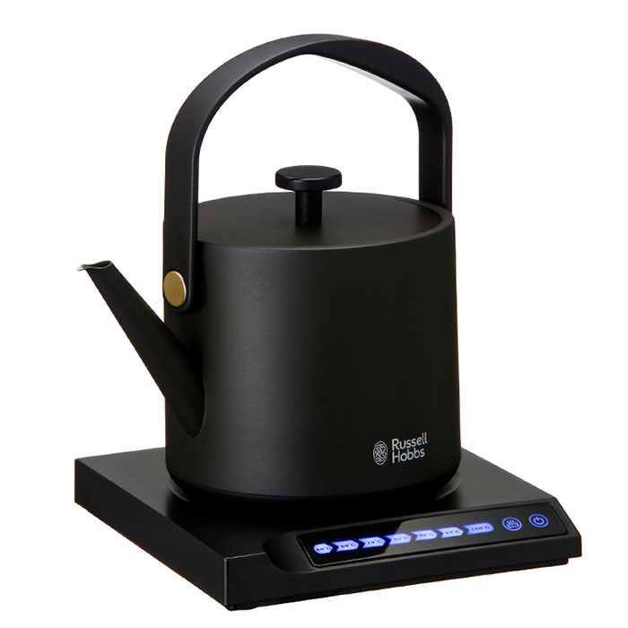ラッセルホブス ケトル kettle Russell Hobbs Tケトル T Kettle 0.6L 7106JP-BK 7106JP-WH 送料無料 / 電気ケトル 保温 シンプル おしゃれ キッチン家電 | RUSSELL HOBBS | 01