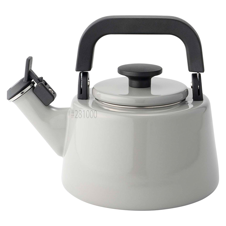 富士ホーロー コットン 笛吹きケトル kettle 2.1L IH対応 CTN-21WK