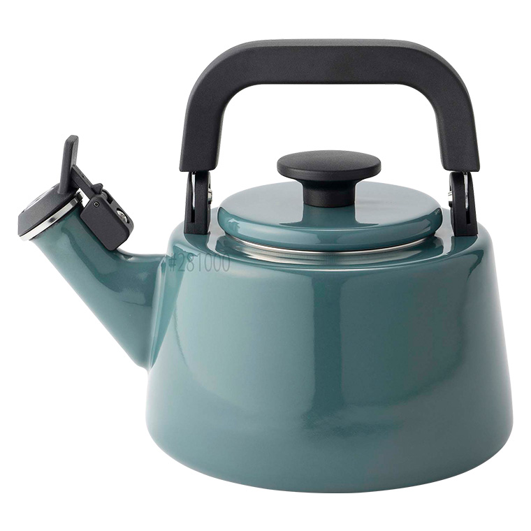 富士ホーロー コットン 笛吹きケトル kettle 2.1L IH対応 CTN-21WK