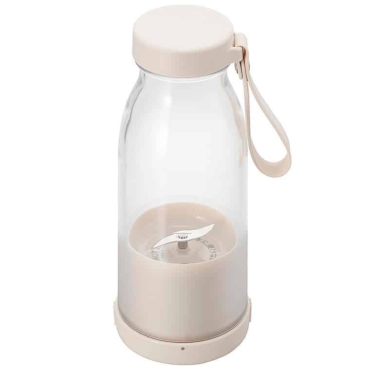 ビタントニオ ブレンダー コードレスマイボトルブレンダー VBL-1500 送料無料   300ml スムージー ジュース 離乳食 カフェオレ プロテイン USB充電 ふた付き - 2