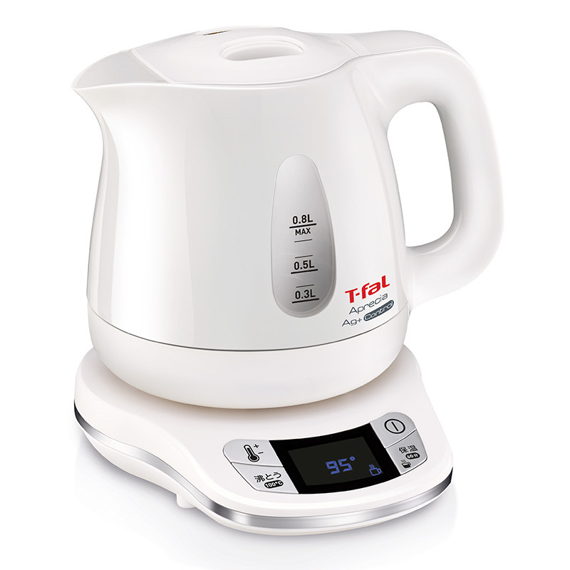 (送料無料)ティファール T-fal 電気ケトル kettle アプレシア エージー・プラス コントロール 0.8L / KO6201JP  KO6208JP 湯沸かし器 電気ポット 保温 温度調節