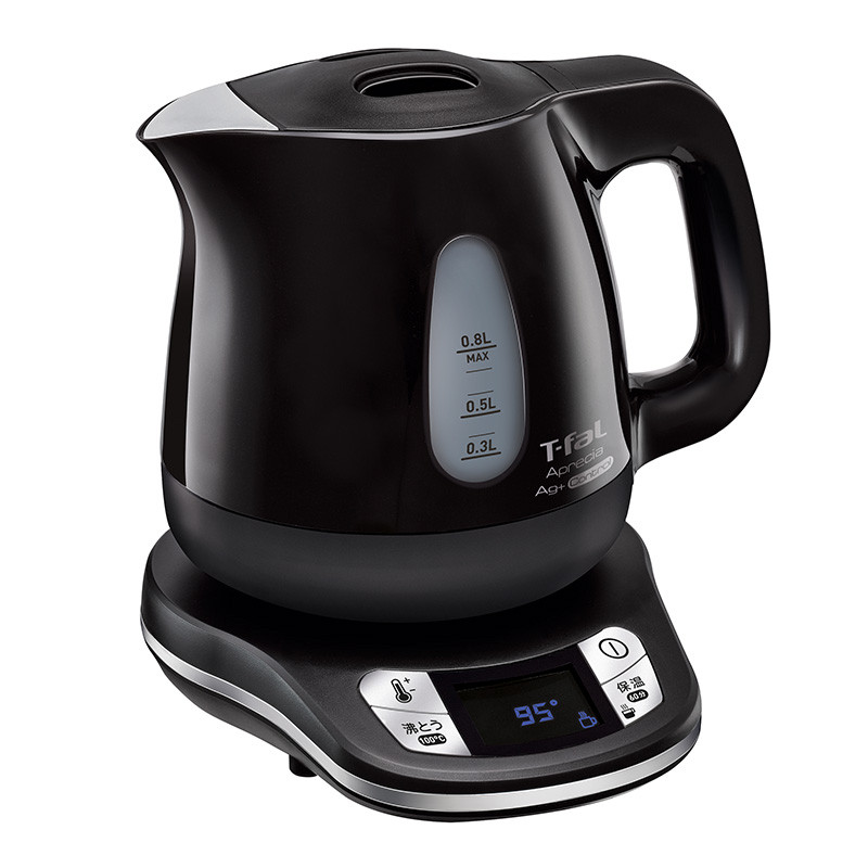 (送料無料)ティファール T-fal 電気ケトル kettle アプレシア エージー・プラス コントロール 0.8L / KO6201JP  KO6208JP 湯沸かし器 電気ポット 保温 温度調節