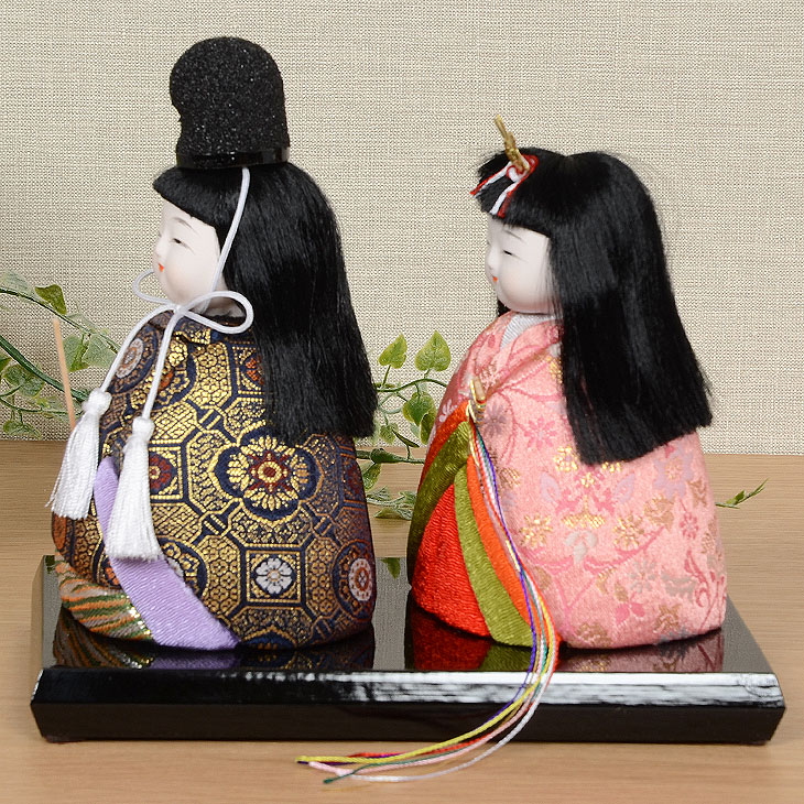 ハンドメイド　木目込み人形の富貴立ち雛 ハンドメイド 木目込み人形の富貴立ち雛 - メルカリ