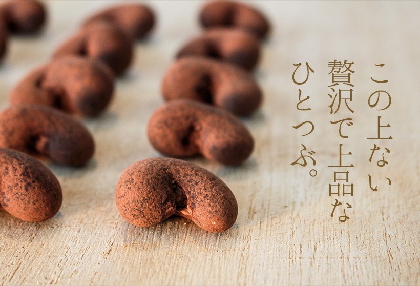 生カシューチョコ・スイーツ・高級・チョコレート