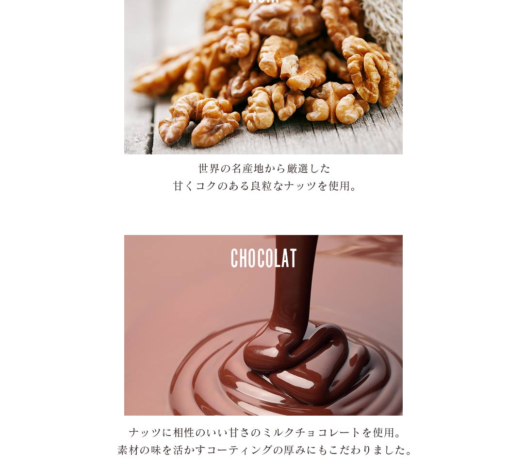 カシューナッツ塩ショコラ