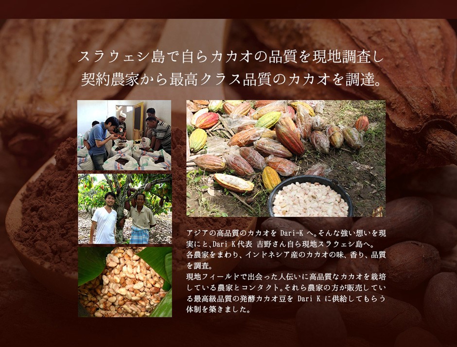 プレミアム・チョコレート Dari K 5層仕立て 5枚入