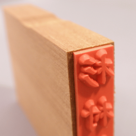 ゴム印印面アップ