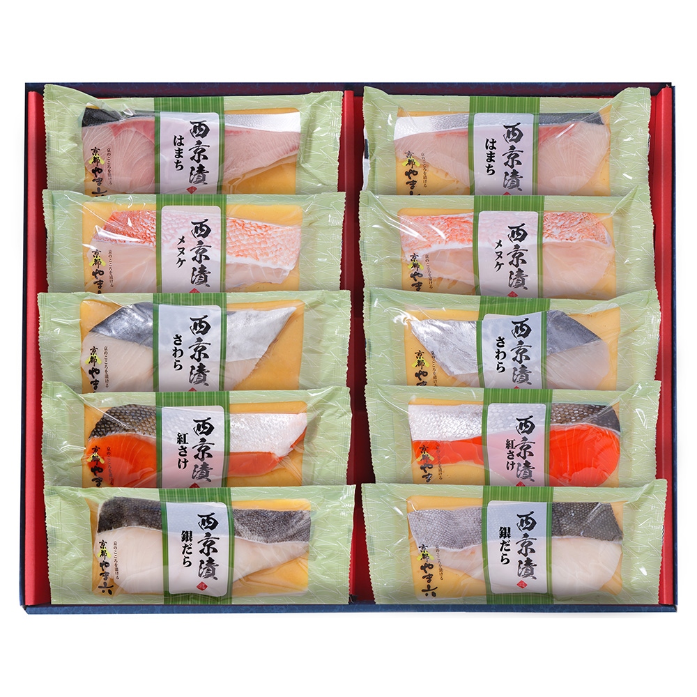 京都 やま六 西京漬詰合せ（4種8切）【目録引換券】｜景品ゲット