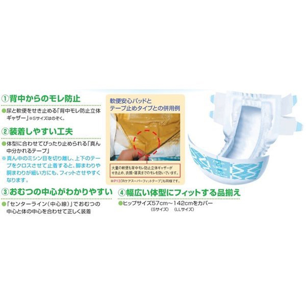 大王製紙 アテント テープ止めタイプ Mサイズ 計40枚 (20枚×2袋