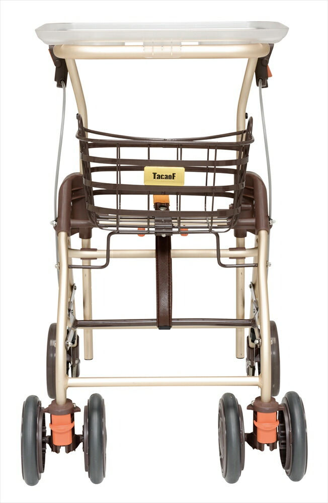 幸和製作所 TacaoF テイコブリトルホーム ブラウン 歩行車の説明
