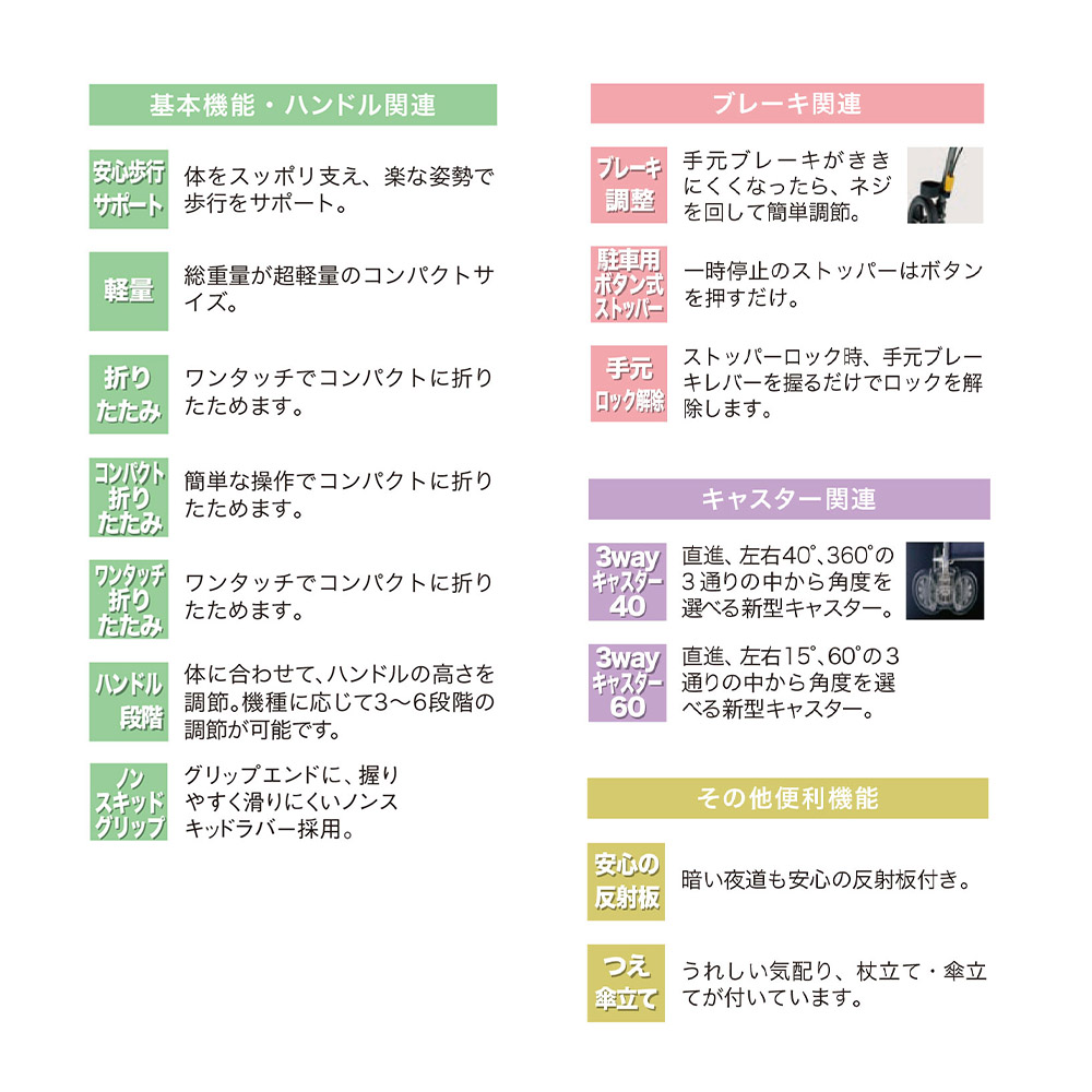 ウィズワン ヘルシーワンW プリマドンナ Dヴァイオレット シルバーカー