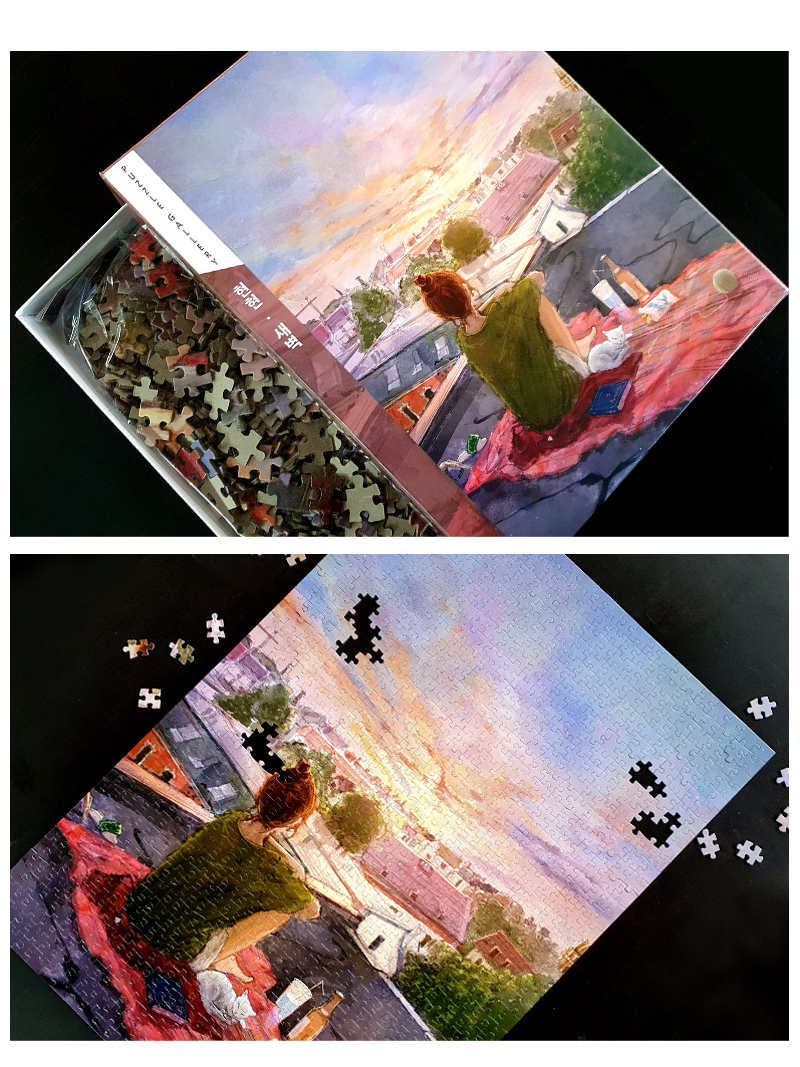 【スピード配送】　アメリカ　1000ピース　パズル ジグソーパズル 1000ピース パズル 51x73.5cm イラストパズル