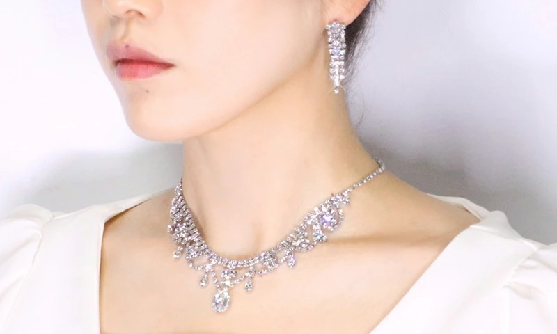 ROSE ROSA Jewelry ネックレス ピアスセット - アクセサリー