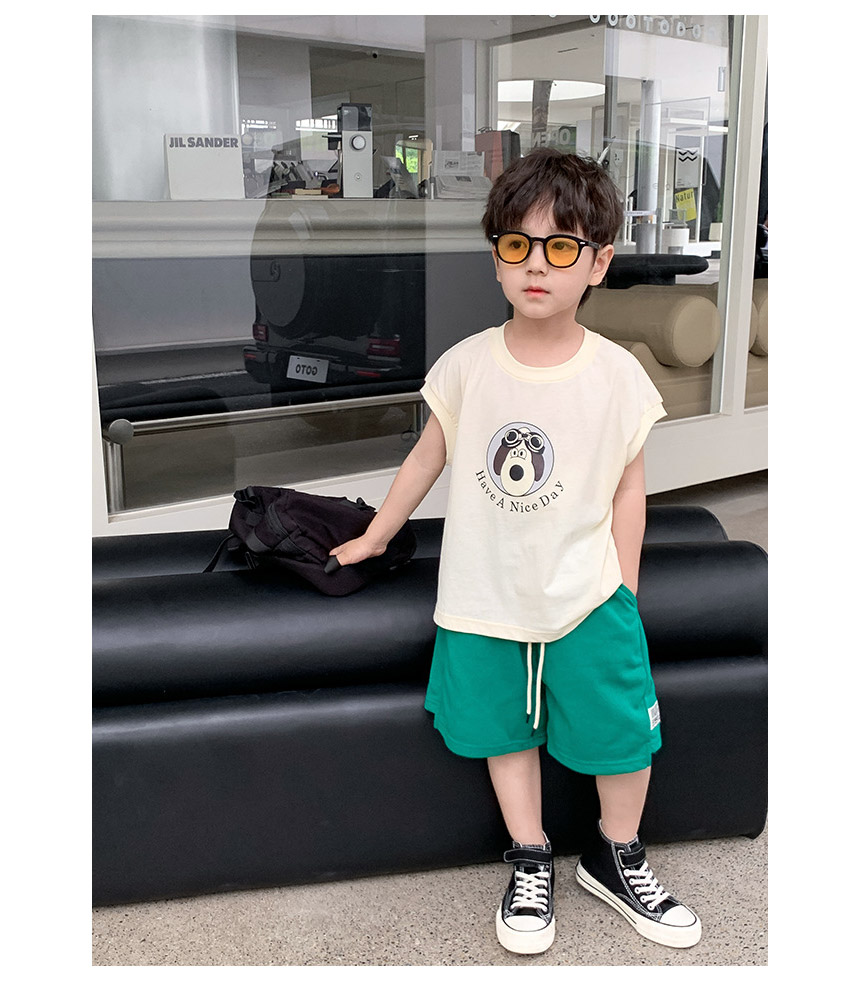 Tシャツ 子供服 キッズ トップス ノースリーブ 袖なし キャラクター