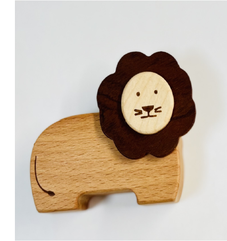 伝える 選べる プチギフト 木の動物人形 メッセージードつき 入園 入学 御祝 誕生日 お礼 プレゼント 木製 木のおもちゃ 動物 スプソリ | Soopsori | 01