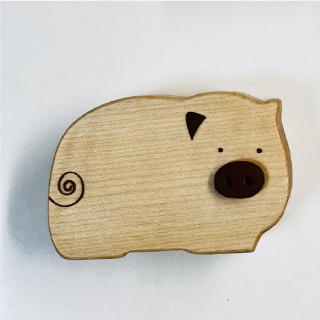 木製動物形状置物 Soopsori（スプソリ） 伝える 選べる プチギフト 木の動物人形