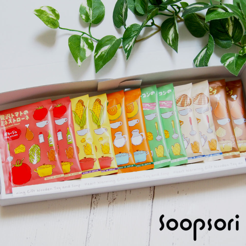Soopsori（スプソリ） ママン 1min kitchen スープセット 乾燥スープ