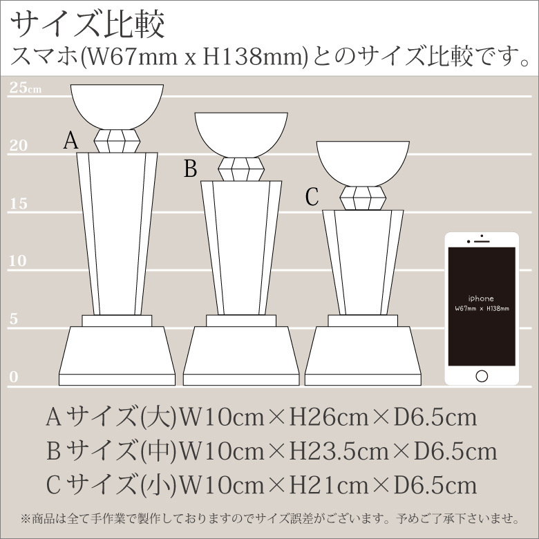 クリスタル カップ トロフィー CR-4B(中) 名入れ 記念品 表彰状 退職記念 周年記念 創立記念 ゴルフ スポーツ イベント 優勝 プレゼント ギフト おしゃれ｜sophia-crystal｜05