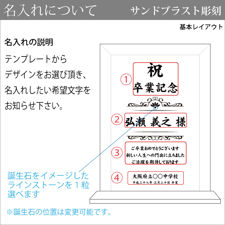 トロフィー クリスタル 盾 DP-7C(小)  名入れ 記念品 表彰状 表彰 楯 卒業 退職祝い 周年記念 創立記念 ゴルフ スポーツ イベント プレゼント ギフト｜sophia-crystal｜08