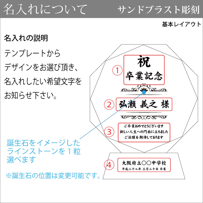 トロフィー クリスタル 盾 DP-9C(小)  名入れ 記念品 表彰状 表彰 楯 卒業 退職祝い 周年記念 創立記念 ゴルフ スポーツ イベント プレゼント ギフト｜sophia-crystal｜08