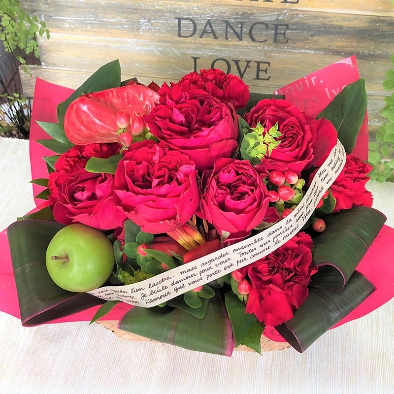 誕生日 開店祝い 結婚記念日 お盆 人気ランキング 花束 56本 赤バラの 