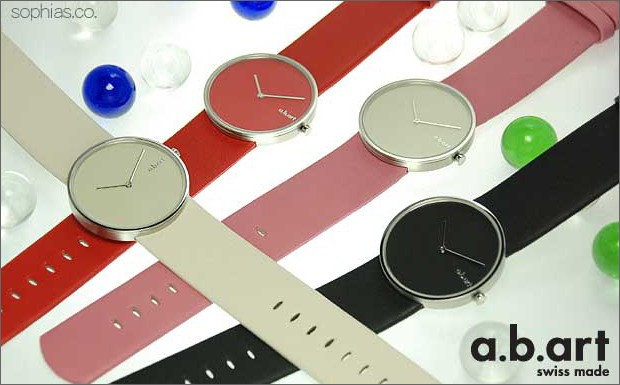 スイス製カジュアルウォッチ a.b.art エービーアート 画像