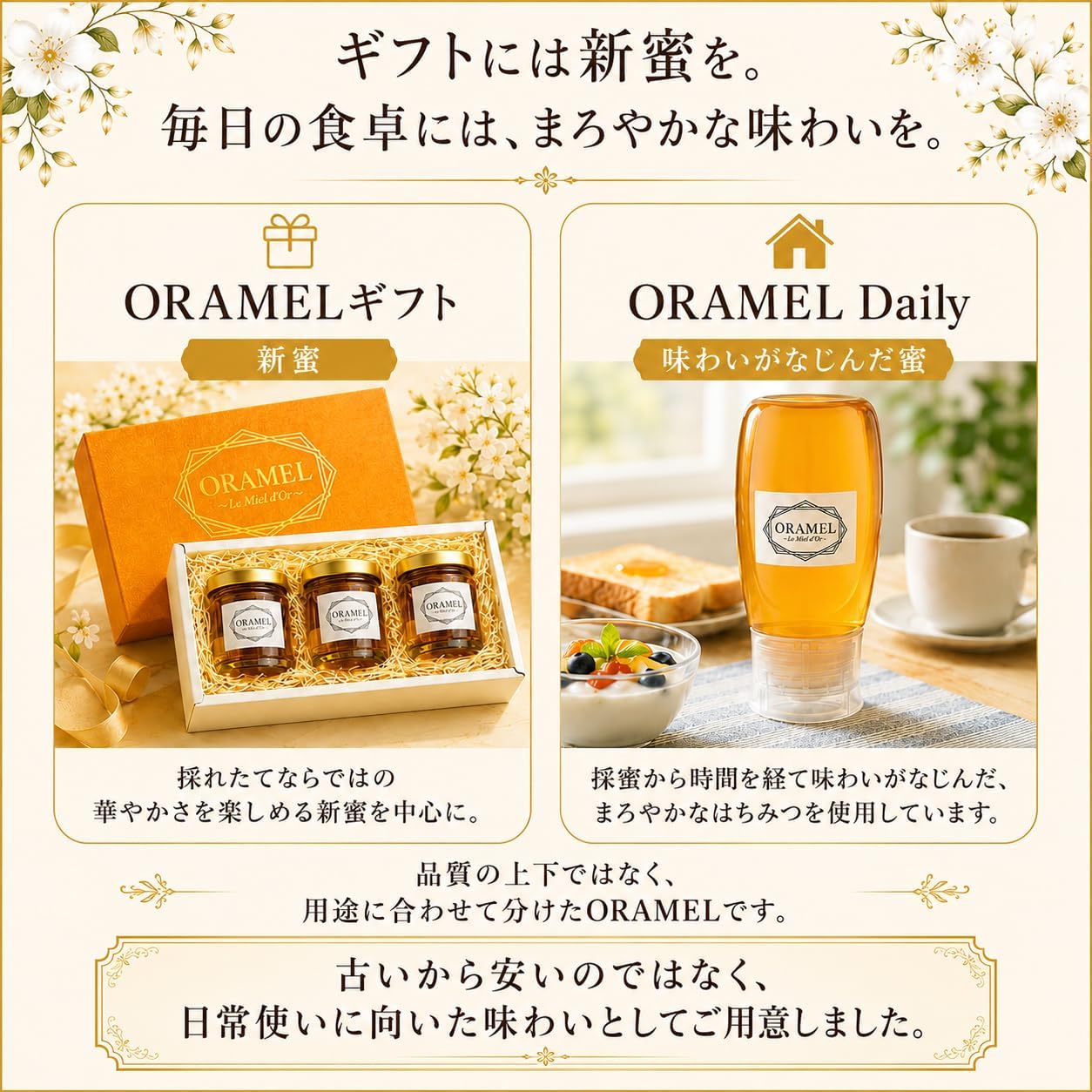 ORAMEL Daily まろやかさくらんぼ蜜 300g 山形県産さくらんぼ蜜を毎日