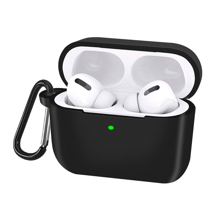2022新発 Airpods proケース エアーポッズ シリコン 耐衝撃 ライトグレー