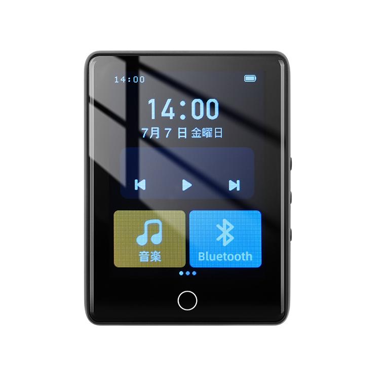 MP3プレーヤー bluetooth 5.1 音楽プレーヤー デジタルオーディオ 2.8インチ大画面 ウォークマン 歩数計 128GBまで拡張可能 スピーカー搭載 技適認証 PSE認証済｜soppy-store｜02