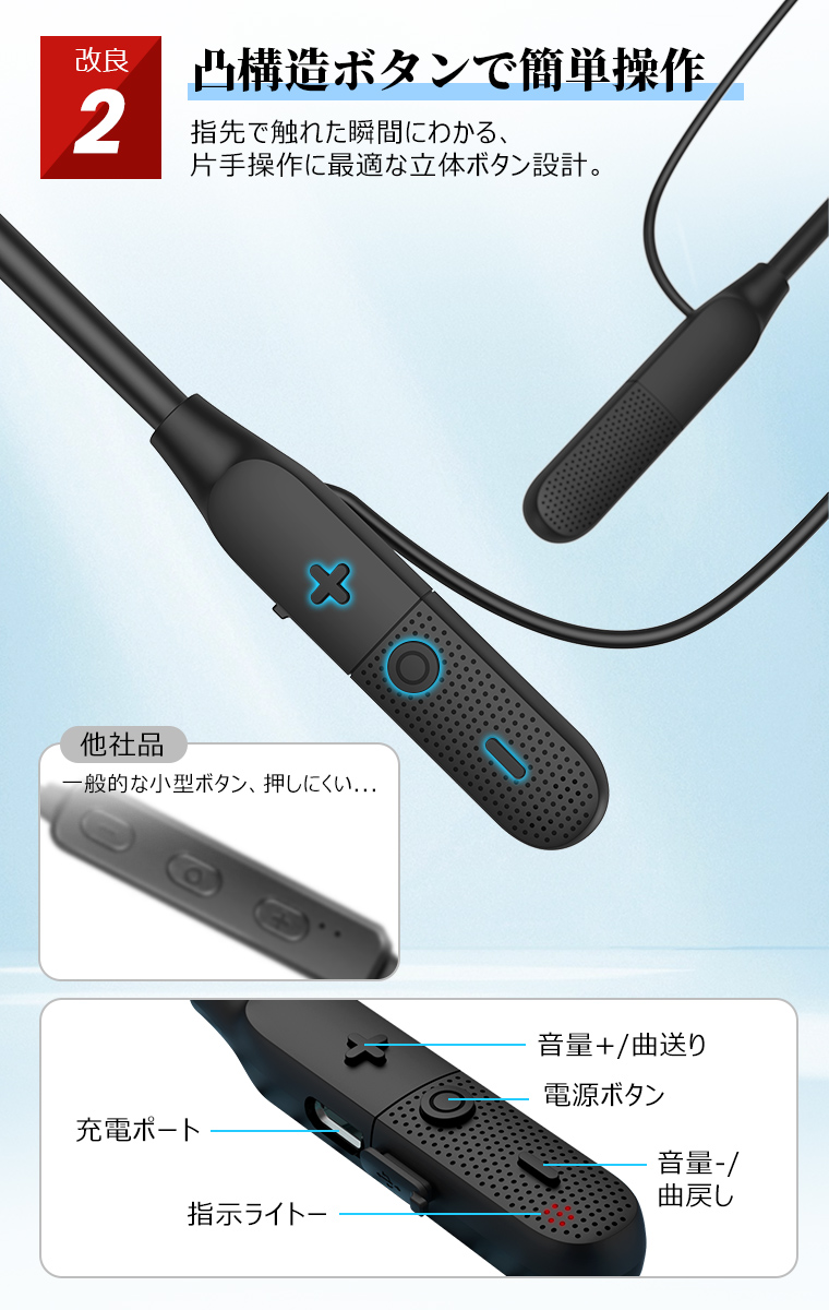 イヤホン Bluetooth 防水