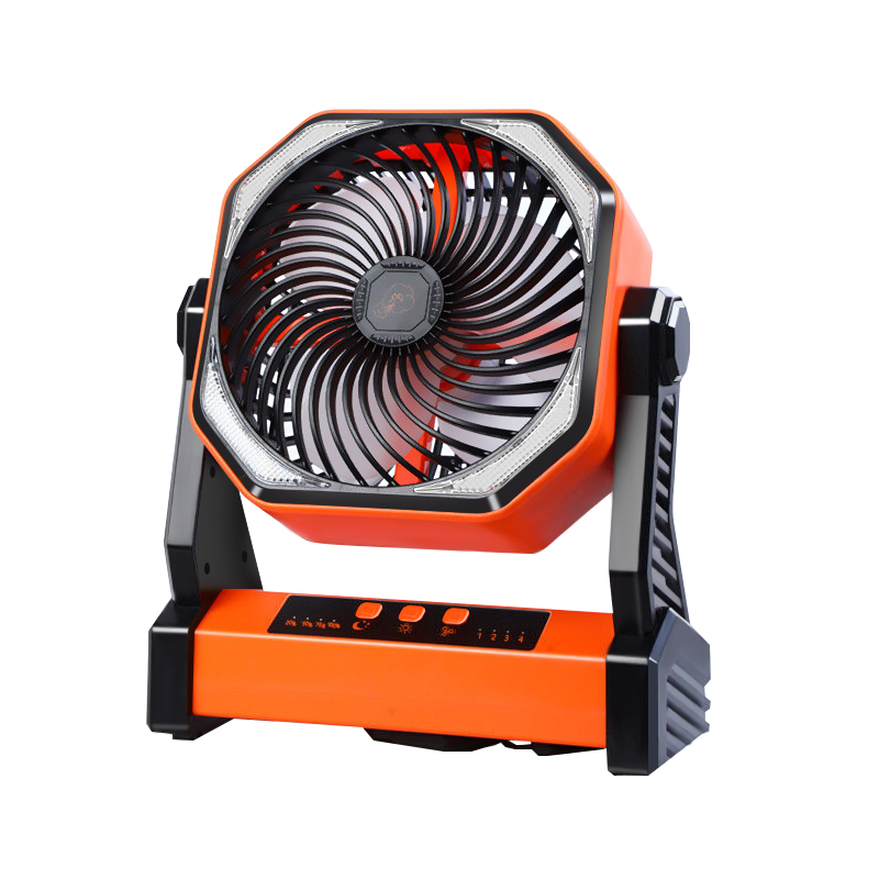 扇風機 キャンプ リビング 壁掛 タイマー LEDライト 吊り下げ 卓上