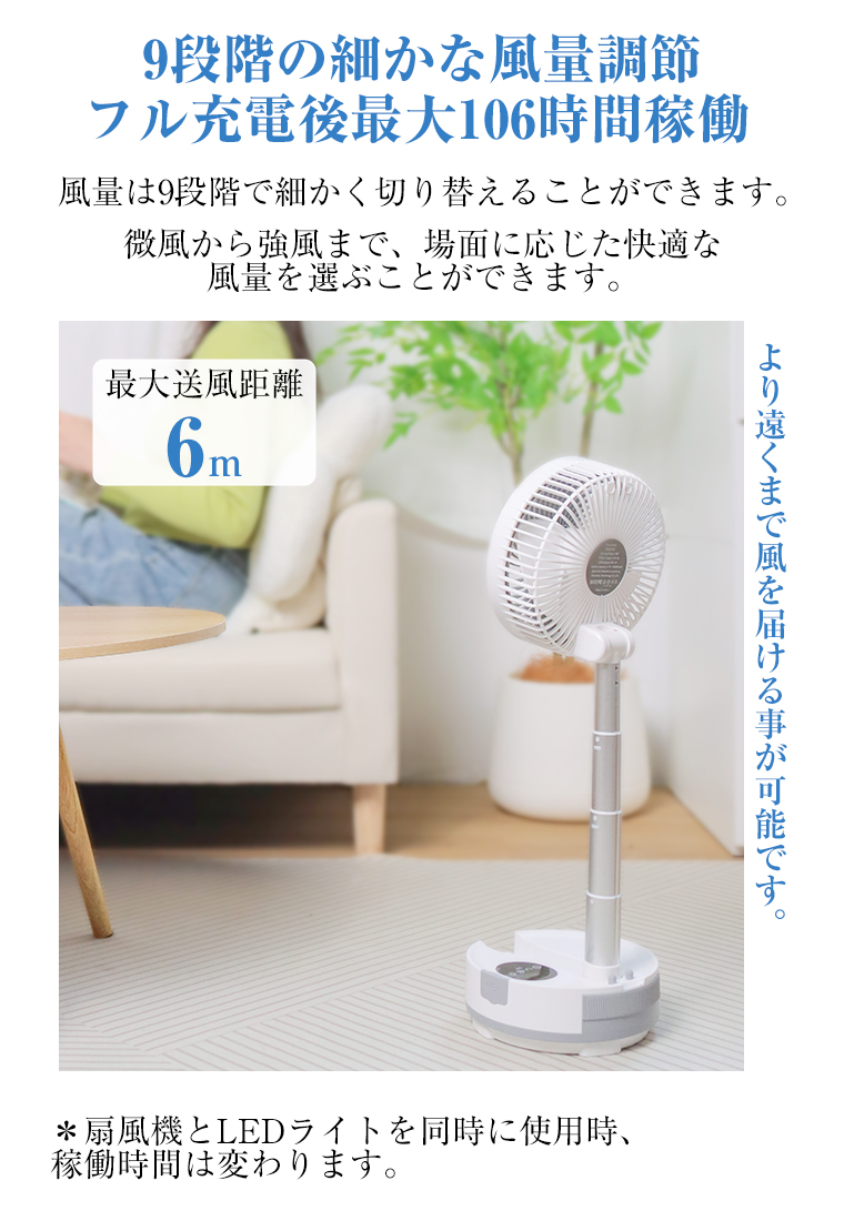 usb扇風機 大風量大容量