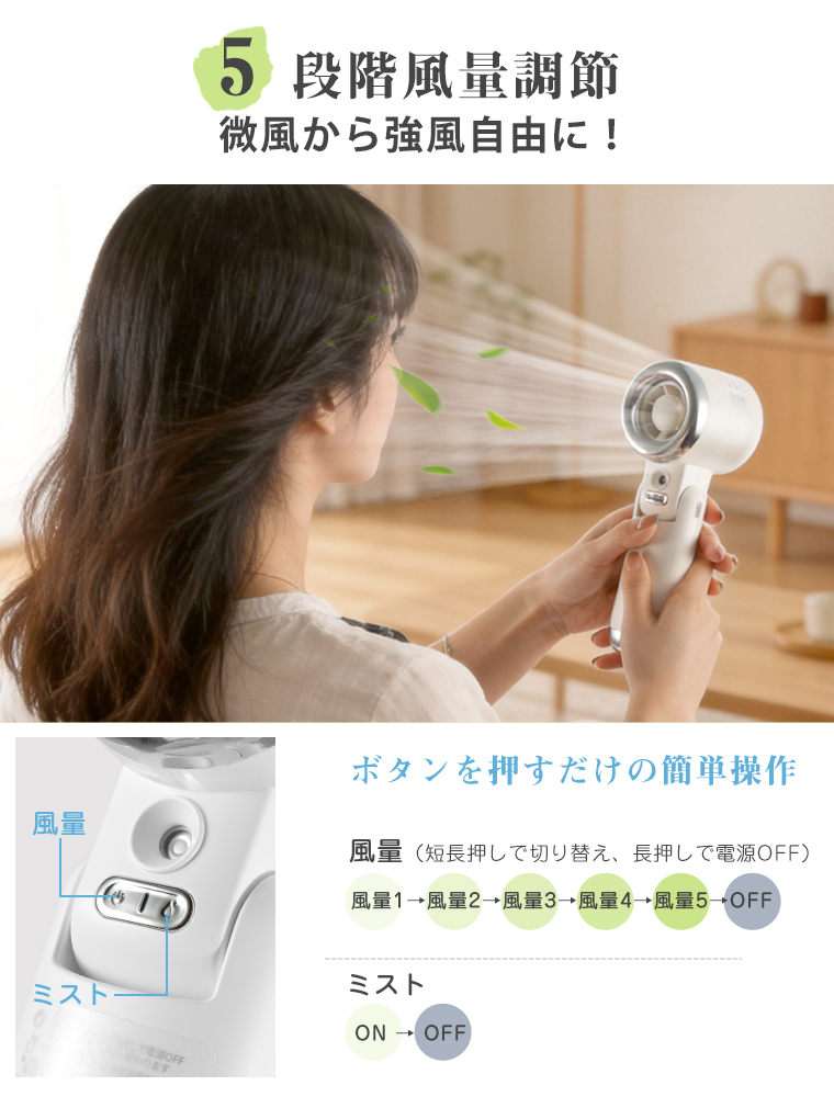 携帯 ファン