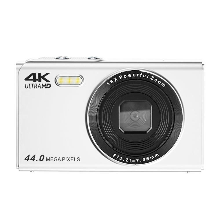 デジタルカメラ コンパクトデジカメ キッズカメラ 4400万高画素 4K動画撮影 AF 2.4インチ...