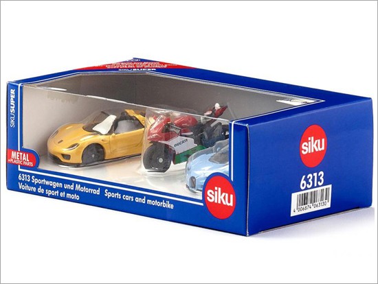 ボーネルンド（Bornelund） Siku ジク 輸入ミニカー 6313 ギフトセット