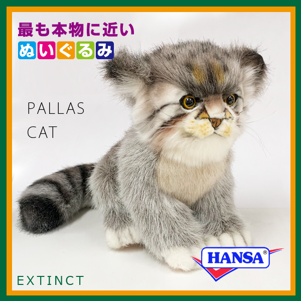 HANSA ハンサ ぬいぐるみ 7299 マヌルネコの仔 マヌル猫 リアル 動物 : ca-bh7299 : ソプラノYahoo!店 - 通販 -  Yahoo!ショッピング