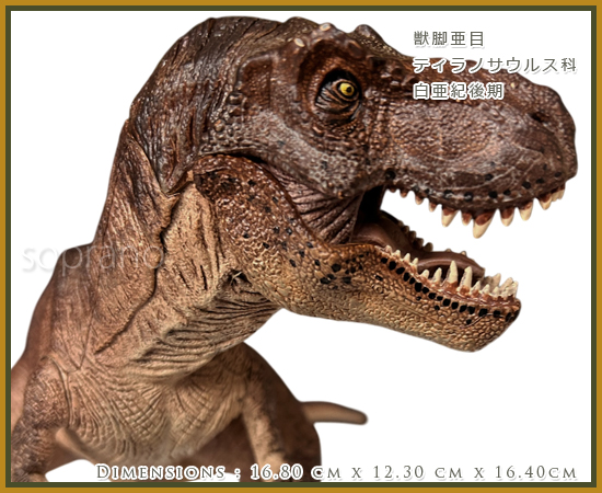 papo パポ 恐竜フィギュア 55001 ティラノサウルス Trex : ソプラノ