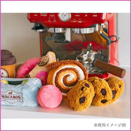 Play プレイ 犬用おもちゃ パップカップカフェ シナモンロール ペット