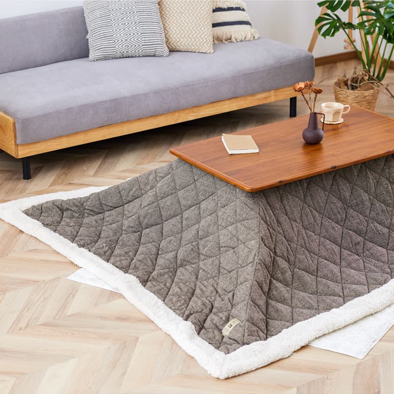 こたつ布団 長方形 単品 230cm コタツ布団 こたつ掛け布団 ツイード