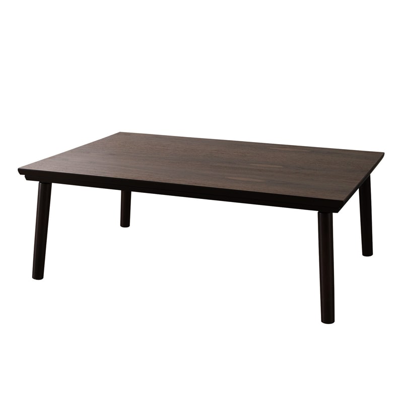 こたつテーブル 105cm 長方形 テーブル単品 木製 こたつ ローテーブル フラットヒーター オールシーズン 通年 おしゃれ 北欧 ナチュラル ブラウン シンプル 0406｜sor2020｜02