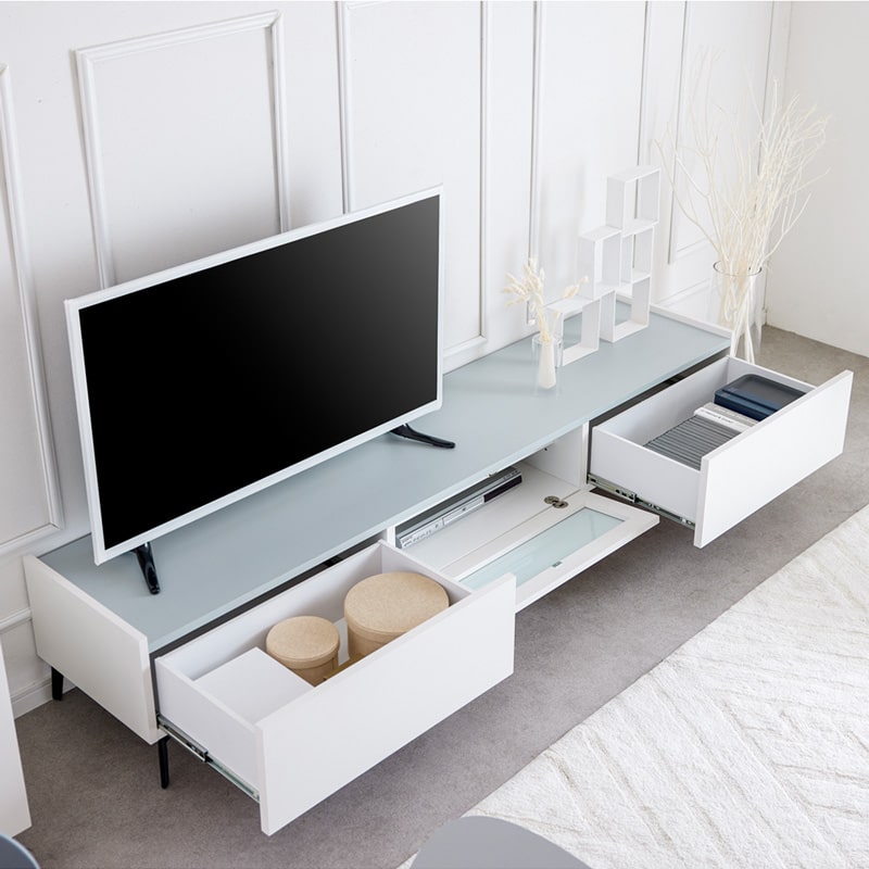 開梱設置無料】 テレビボード 200cm 国産 完成品 ローボード テレビ台