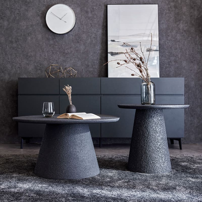 ローテーブル 丸 84cm センターテーブル 丸テーブル ソファテーブル