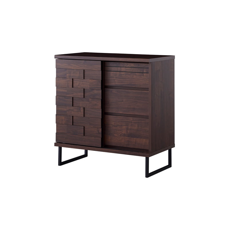 キャビネット 80cm リビングボード サイドボード 収納 ナチュラル