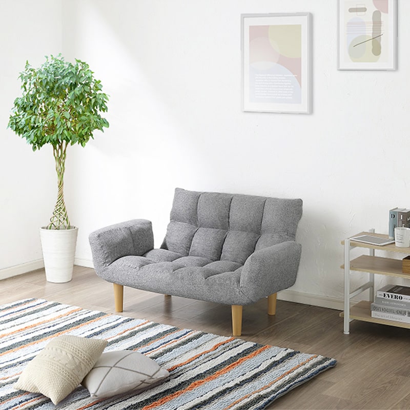 ソファ ソファー 2人掛け 1人掛け リクライニング sofa 108cm