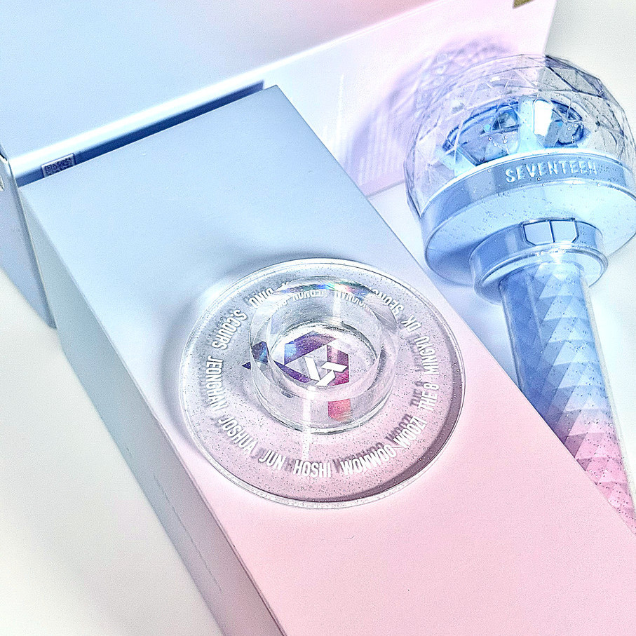 SEVENTEEN ペンライト ディスプレイベース アクリル製 10周年 記念