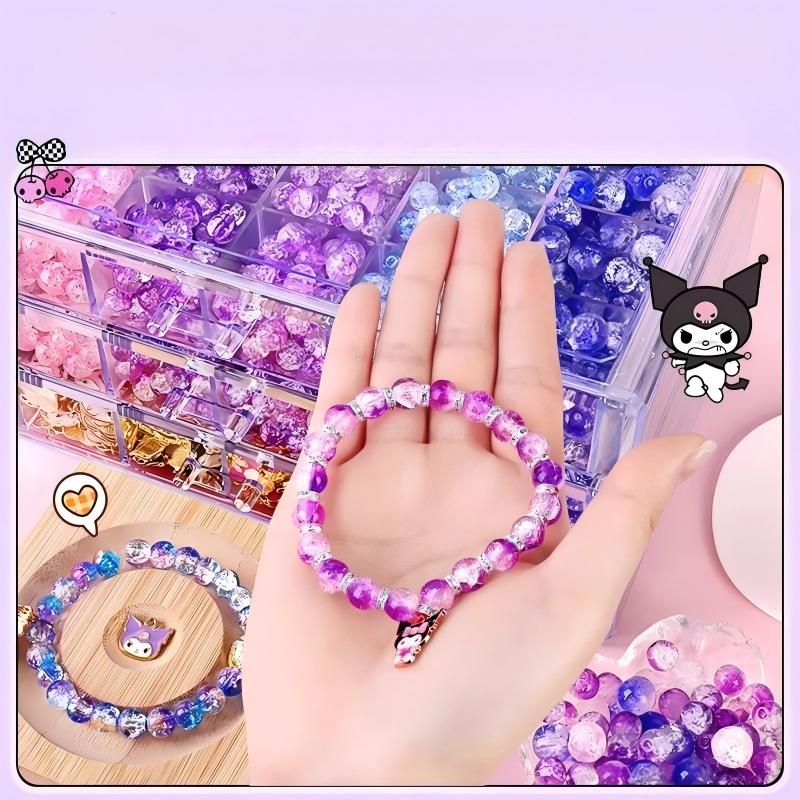 ご予約品ハンドメイドブレスレットセット クロミ ビーズセット DIY手作りキット アクセサリー ブレスレット