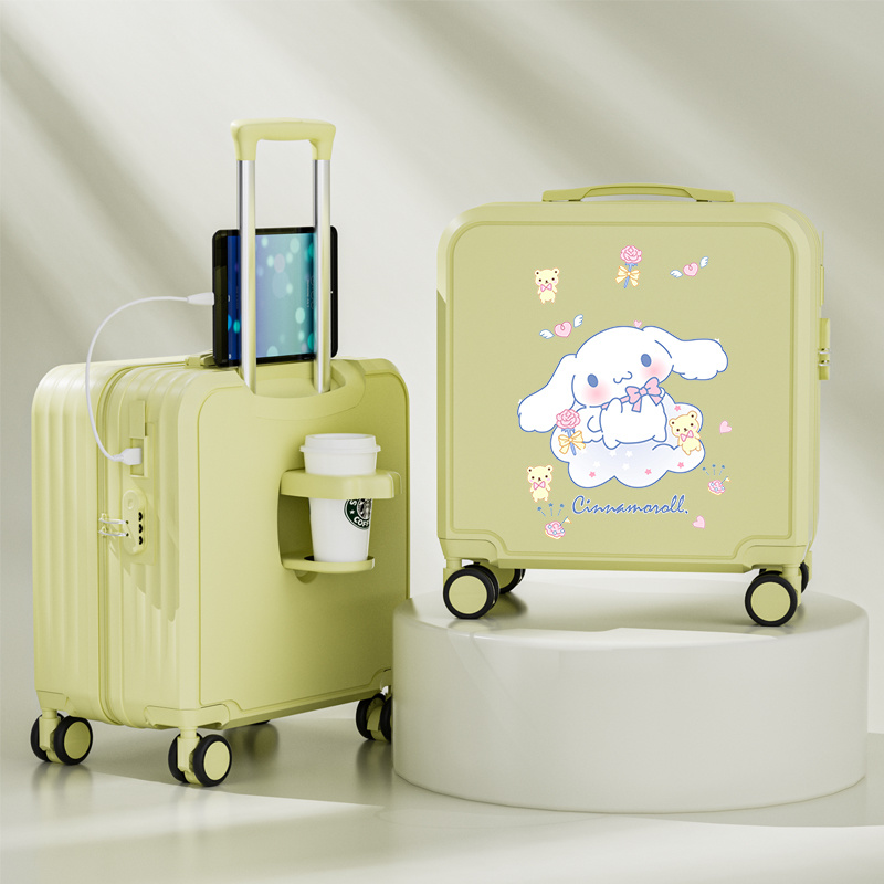あ*ん様 ポムポムプリンキャリーケース クロミ ポムポムプリン スーツケース 20inch キャリーケース 超軽量