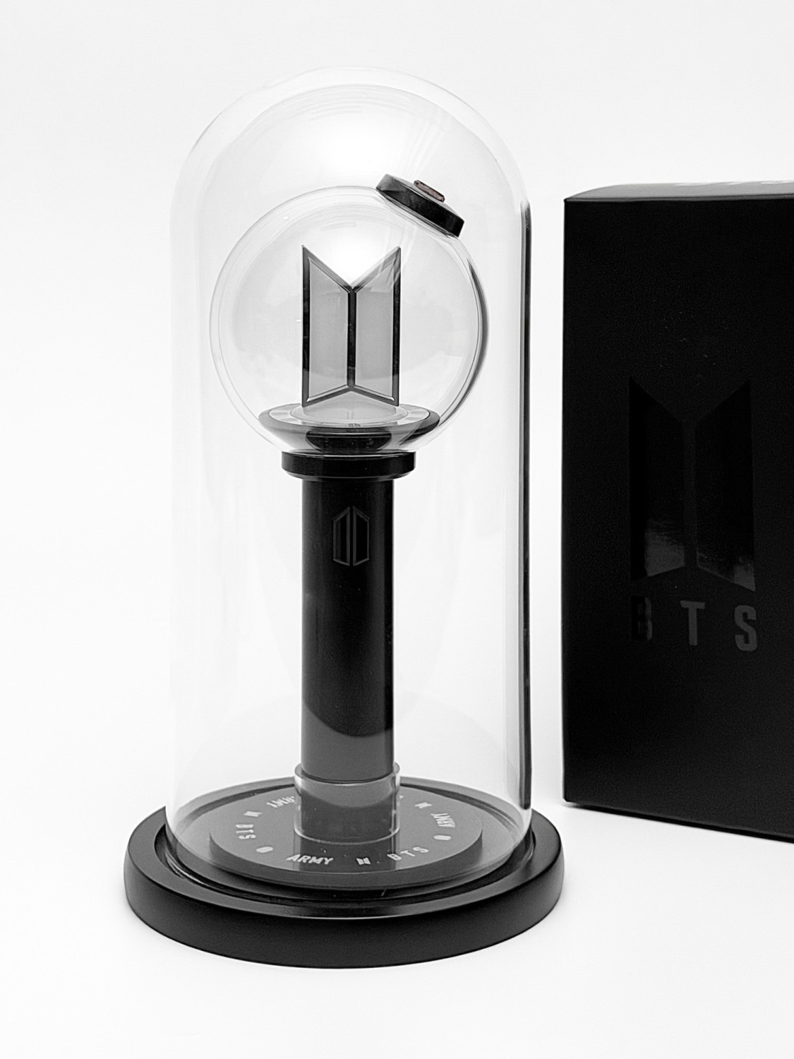 高品質】BTS ペンライト ディスプレイケース 収納ケース 防塵 ガラス 高品質】BTS ペンライト ディスプレイケース 収納ケース 防塵 ガラス