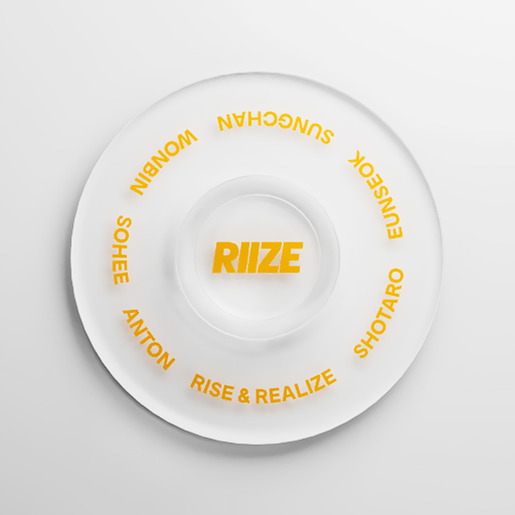 RIIZE ペンライト ディスプレイベース アクリル製 キラキラ 収納ケース